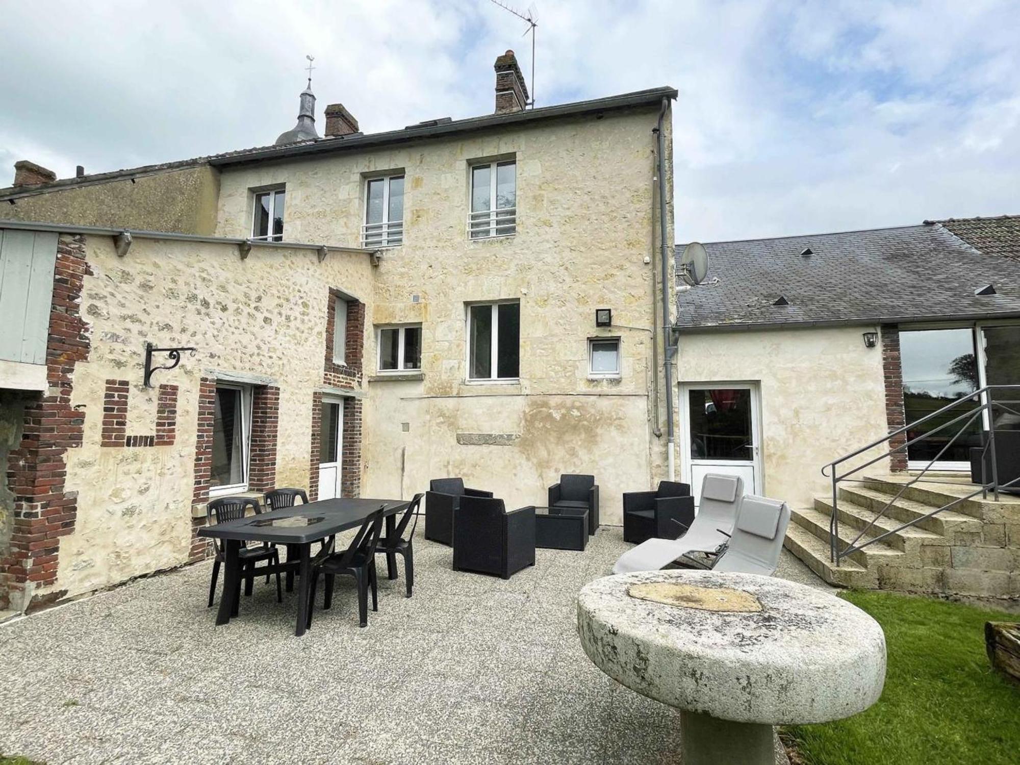 Maison Percheronne Spacieuse Avec Billard, Babyfoot, Et Jardin Clos, Animaux Bienvenus ! - Fr-1-497-65 La Mesniere Exteriér fotografie
