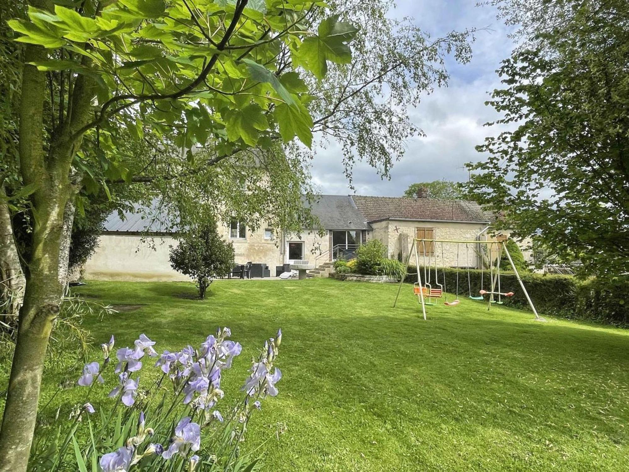 Maison Percheronne Spacieuse Avec Billard, Babyfoot, Et Jardin Clos, Animaux Bienvenus ! - Fr-1-497-65 La Mesniere Exteriér fotografie