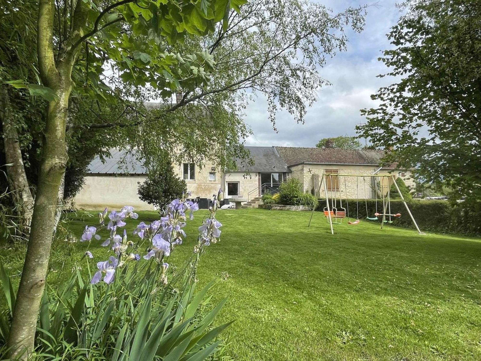 Maison Percheronne Spacieuse Avec Billard, Babyfoot, Et Jardin Clos, Animaux Bienvenus ! - Fr-1-497-65 La Mesniere Exteriér fotografie